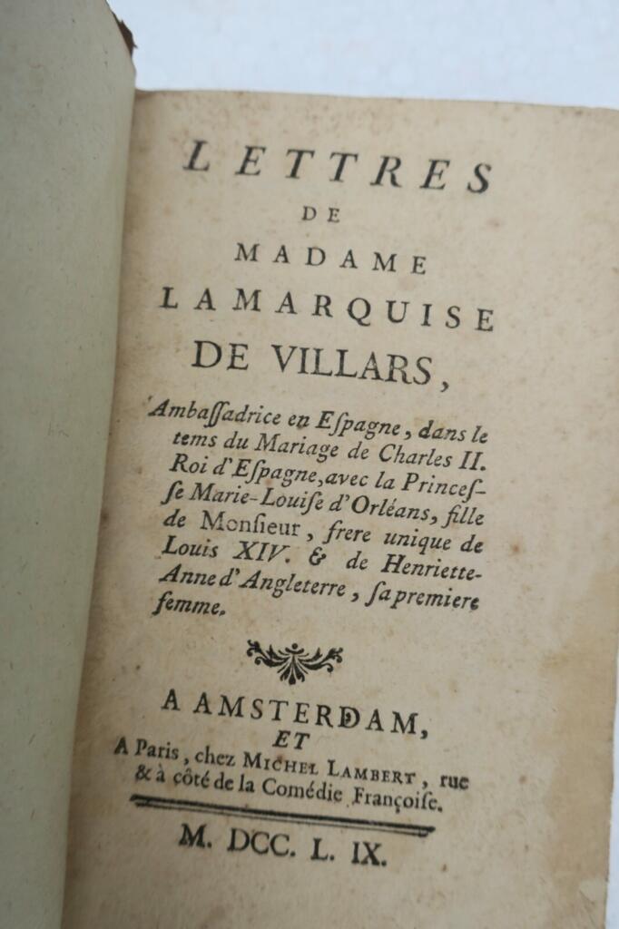 Letters from a Spanish Ambassador