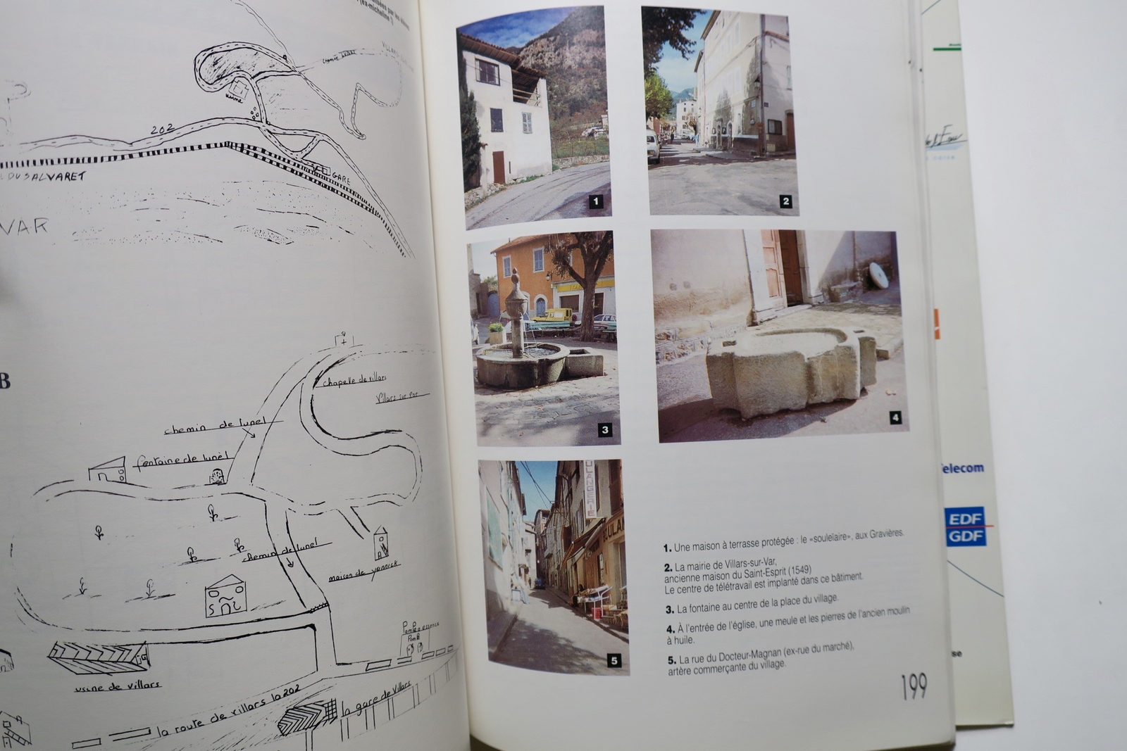 Rural and Mountainous Village Overview<span class="lla-card-orig-wrap"><span class="lla-card-orig">❦ VILLARS SUR VAR 06 Village rural et montagnard</span></span> - La Librairie Antique