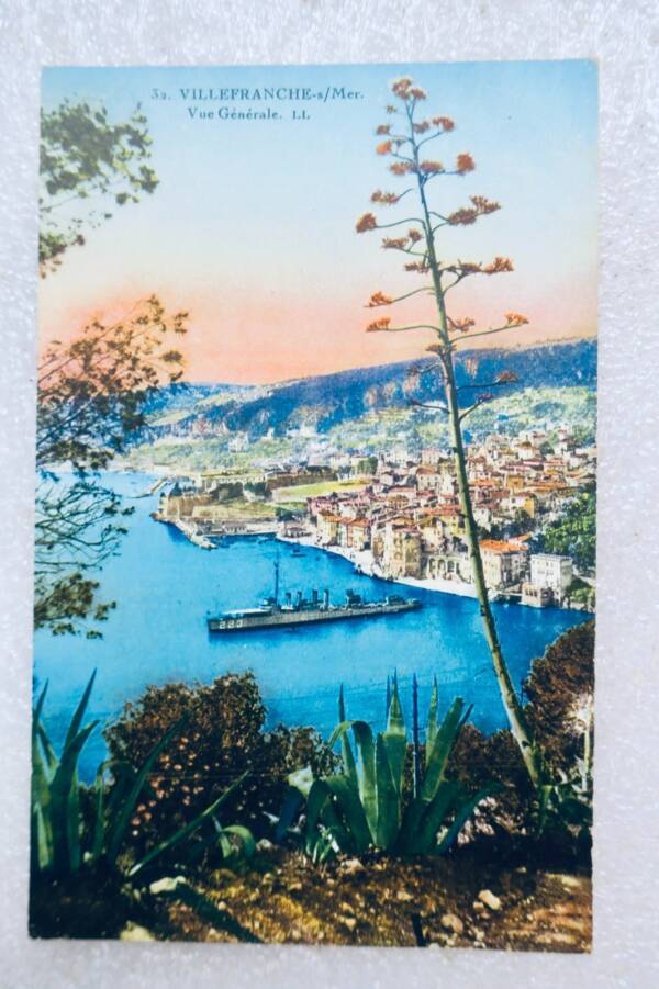 VILLEFRANCHE SUR MER vue général