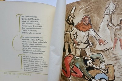 Villon Francois. (1431-After 1463). The Two Testaments Y. Brayer – Image 6