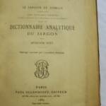 Villons Argot-Wörterbuch: Analytische Studie