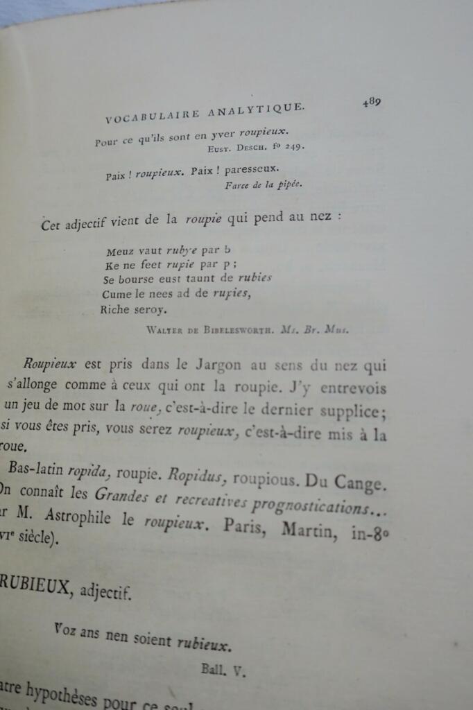 Analytical Dictionary of 15th Century Jargon