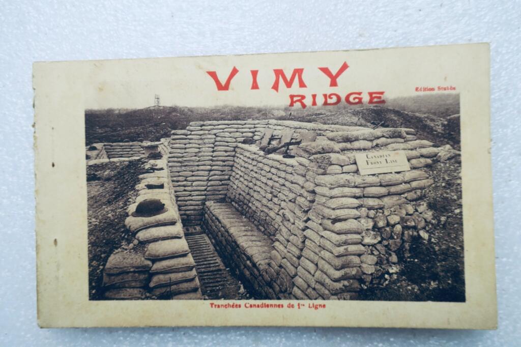 VIMY RIDGE – Tranchée canadienne 1ère ligne 12 vues