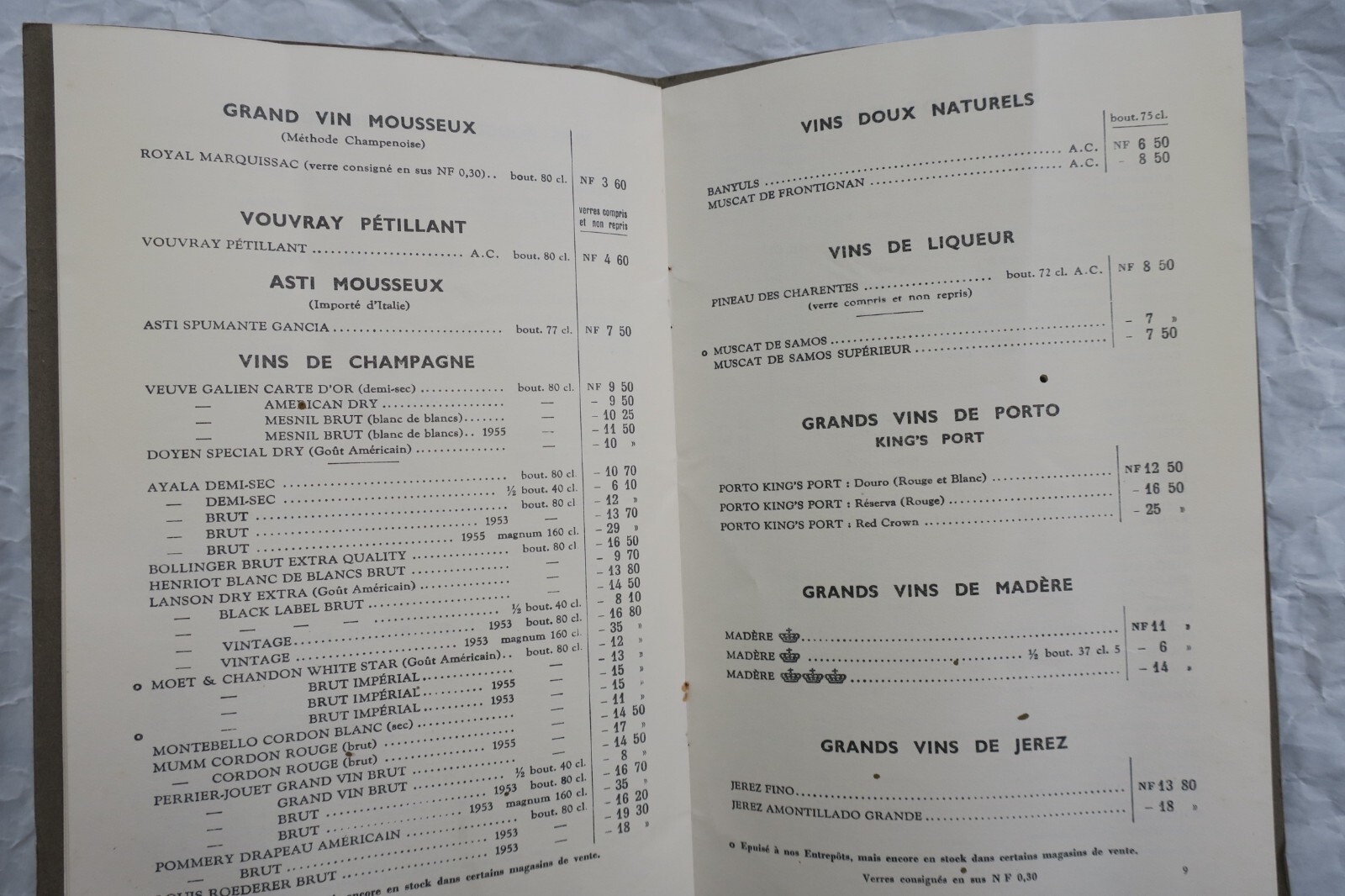 Nicolas Weinkatalog 1960 - Image 6