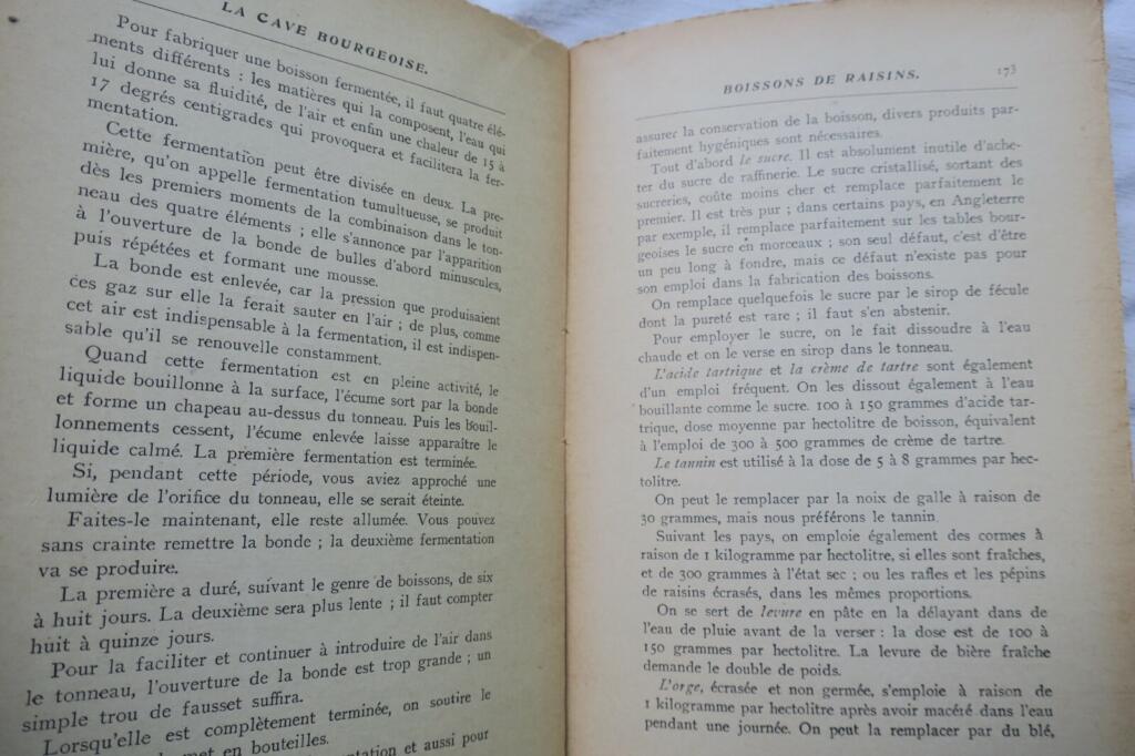 Vin LÉCHALET LA CAVE BOURGEOISE 1909