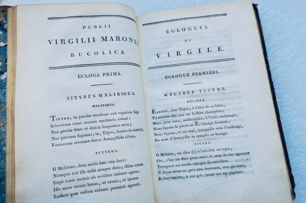 Vergils Eklogen - Jahr VIII Tissot-Ausgabe