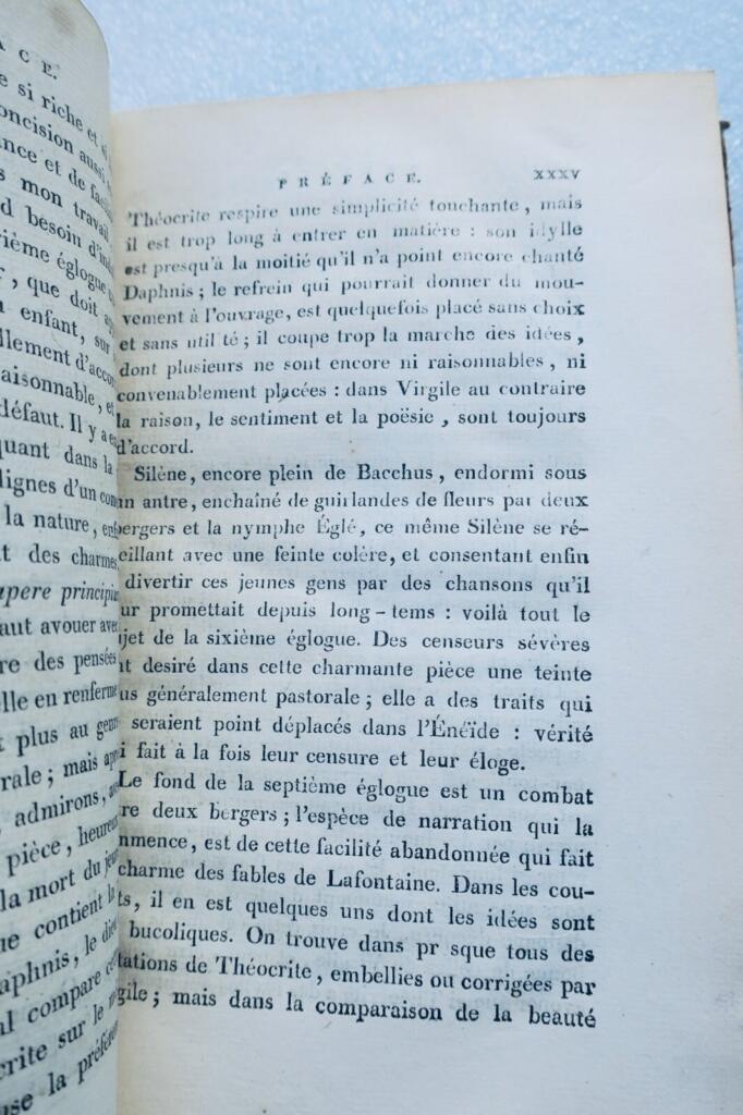 Vergils Eklogen - Jahr VIII Tissot-Ausgabe