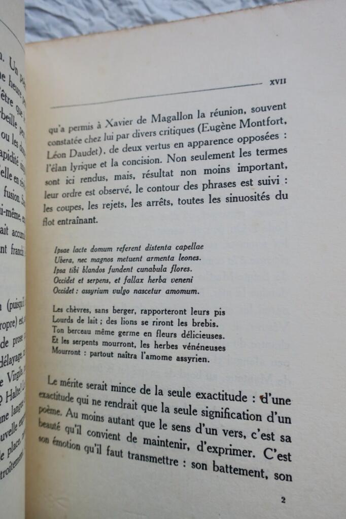 Virgils Bukoliken mit Autorendeklaration