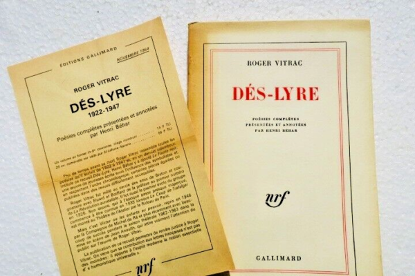 VITRAC (Roger). Dés-Lyre. Complete Poems...