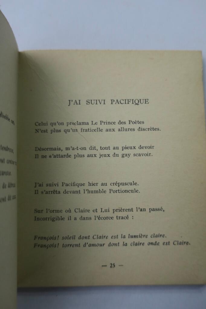 Franciscan Walk: Signed and Annotated Edition