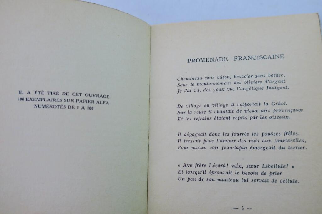 Franciscan Walk: Signed and Annotated Edition