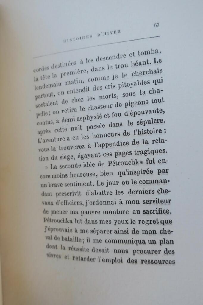 VOGÜE Melchior de Histoires d&rsquo;hiver1885