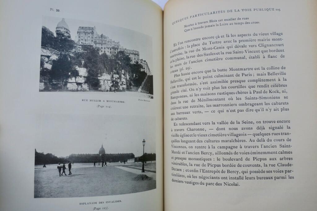 Public spaces and architectural ornaments of Paris