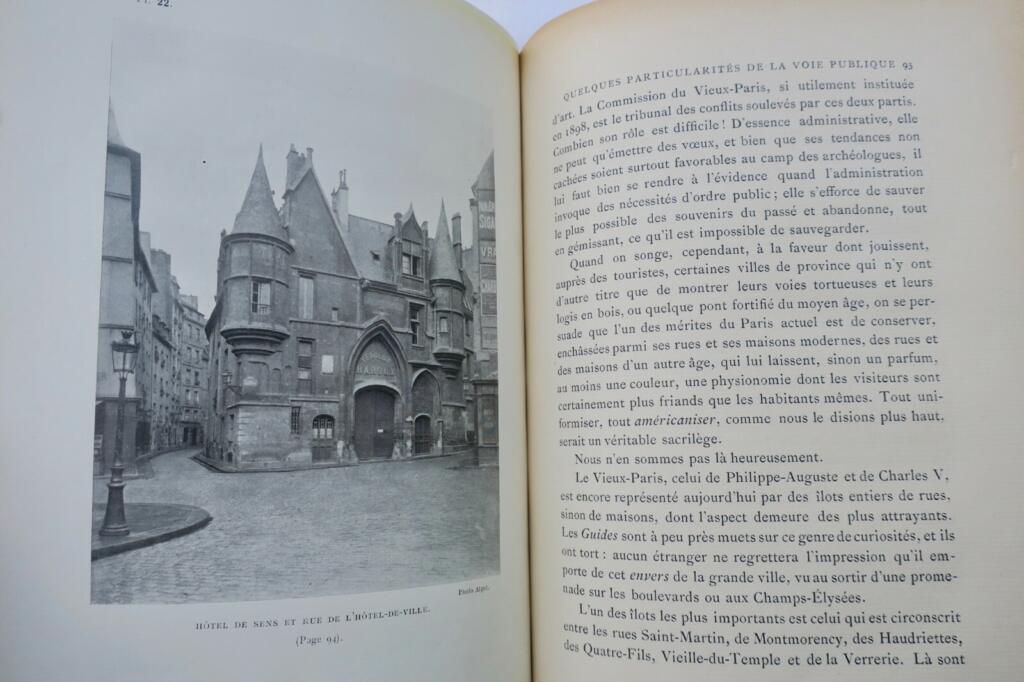 Public spaces and architectural ornaments of Paris