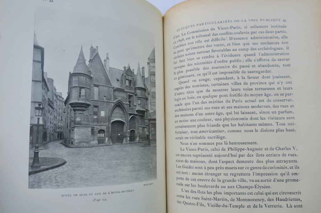 voie publique BOURNON La voie publique et son décor. 1909
