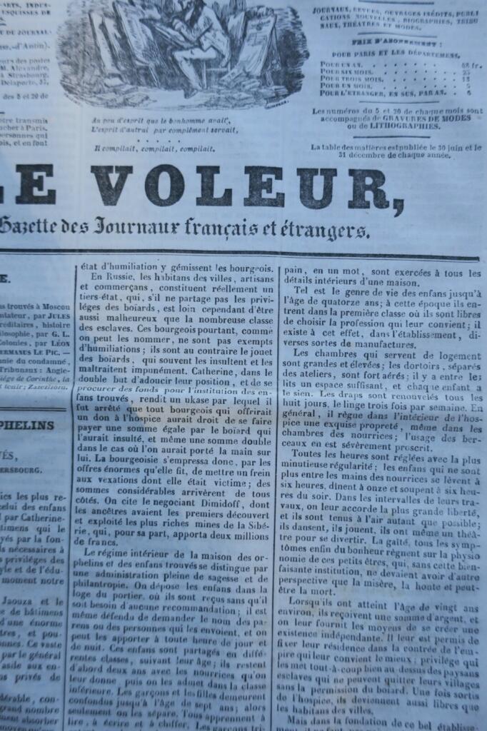 French & Foreign Press Gazette, 2nd Half 1835