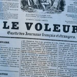 Voleur, gazette des journaux français et étrangers. (1835, 2e semestre)