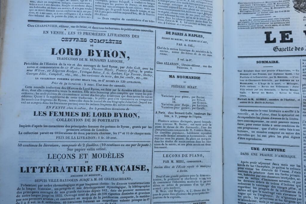 French & Foreign Press Gazette, 2nd Half 1835