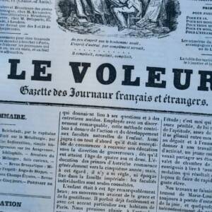 Voleur, gazette des journaux français et étrangers. (1835, 2e semestre)