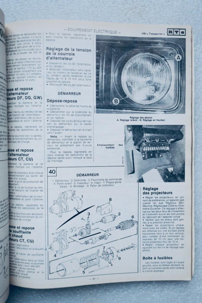 Technical reviews of classic cars