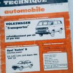 VW Transporter & Opel Kadett D 1985