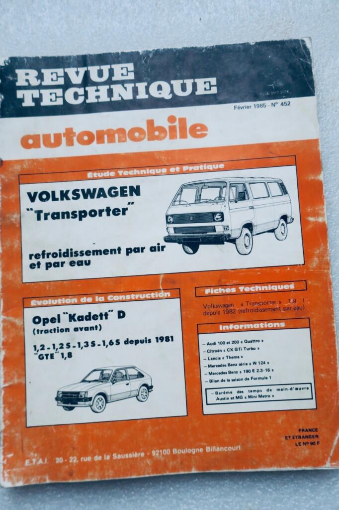 Technical reviews of classic cars