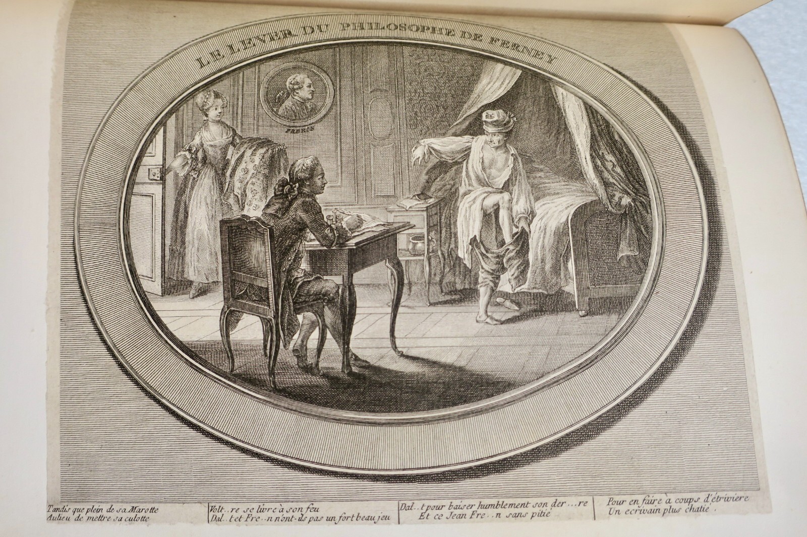 Voltaire 178 portraits, frontispices...gravures sur cuivre, acier, eaux-fortes – Image 21