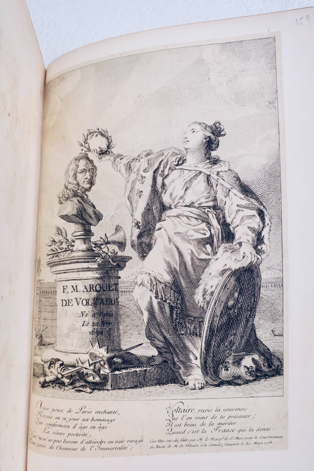 Voltaire 178 portraits, frontispices...gravures sur cuivre, acier, eaux-fortes – Image 16