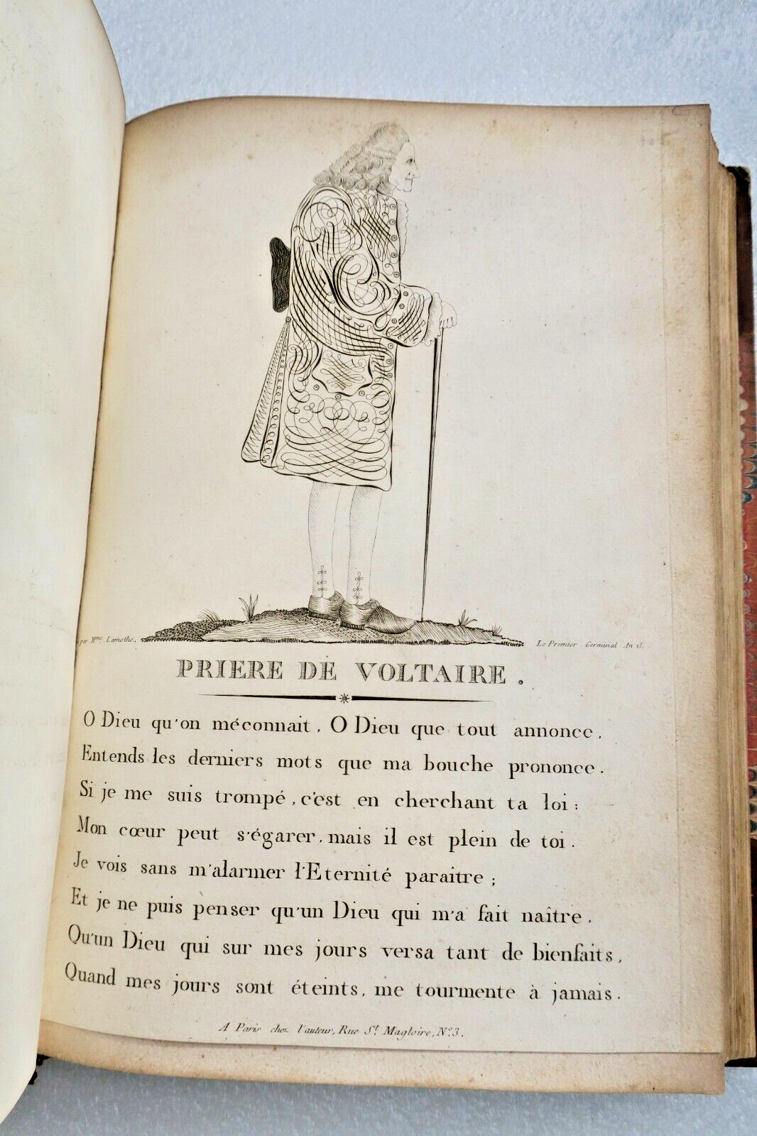 Voltaire 178 portraits, frontispices...gravures sur cuivre, acier, eaux-fortes – Image 14