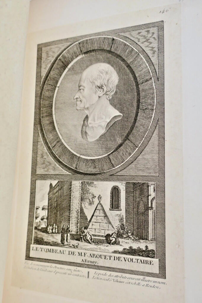 伏尔泰肖像铜版画178幅集成