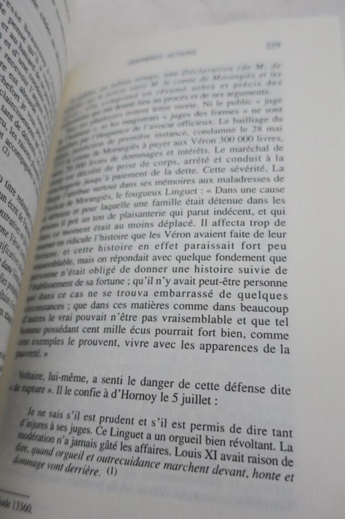 VOLTAIRE AVOCAT – CALAS, SIRVEN ET AUTRES AFFAIRES