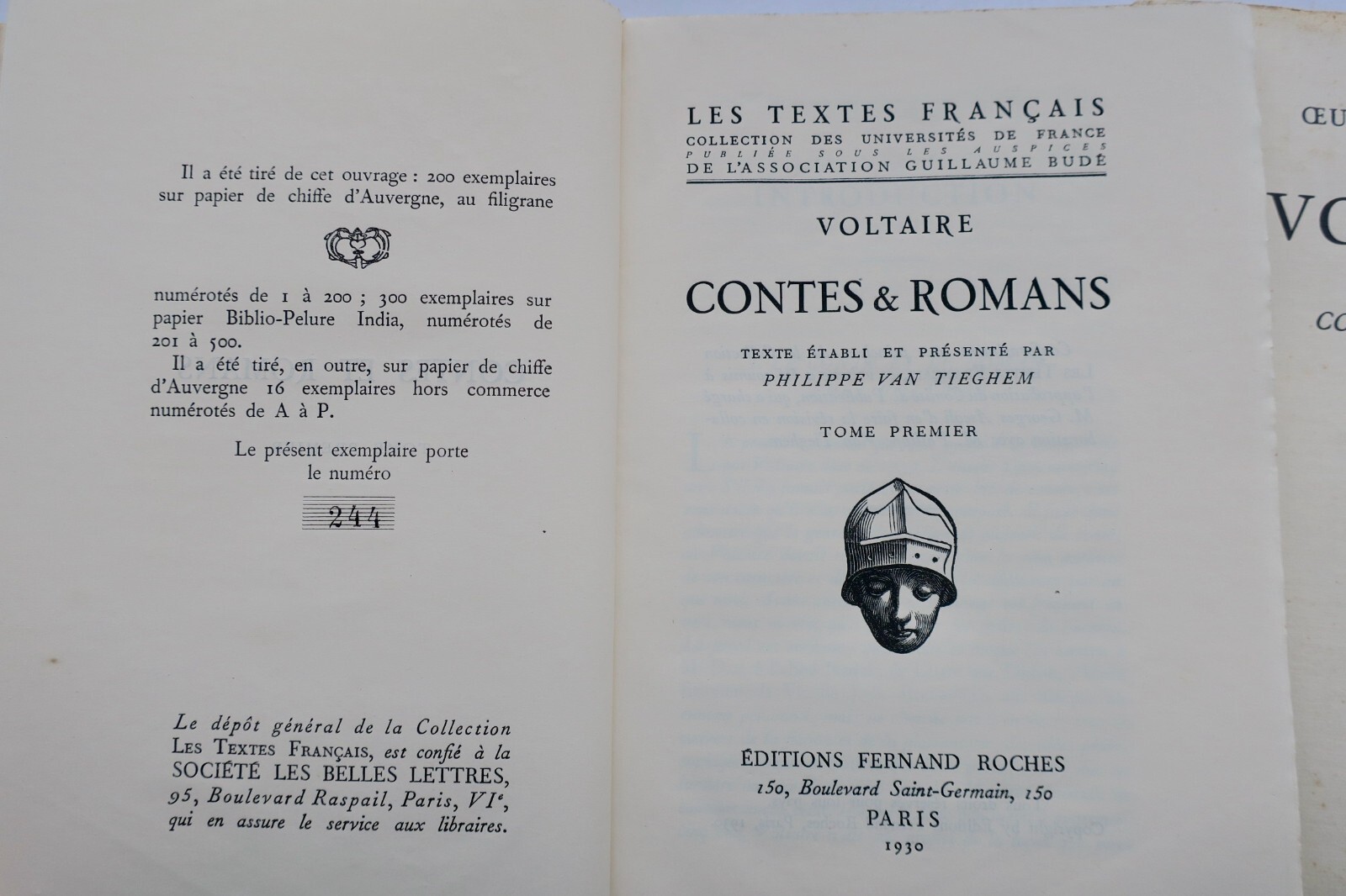 Vollständige Werke von Voltaire<span class="lla-card-orig-wrap"><span class="lla-card-orig">❦ Voltaire. Contes & Romans sur biblio-pelure India</span></span> - La Librairie Antique
