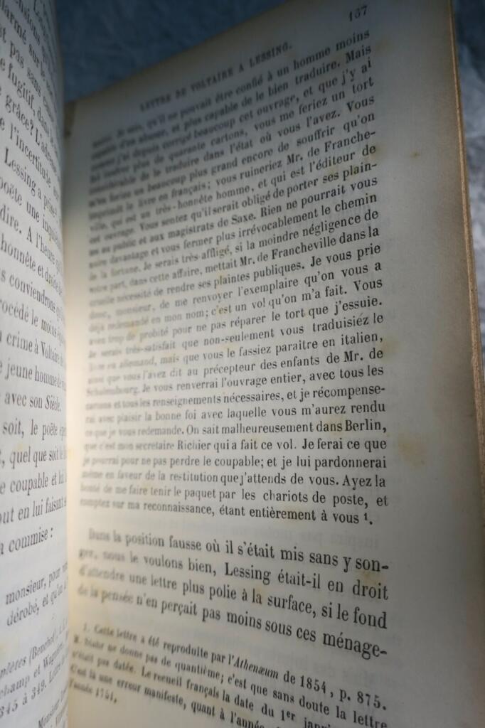 Voltaire et la Société Française Voltaire et Frédéric