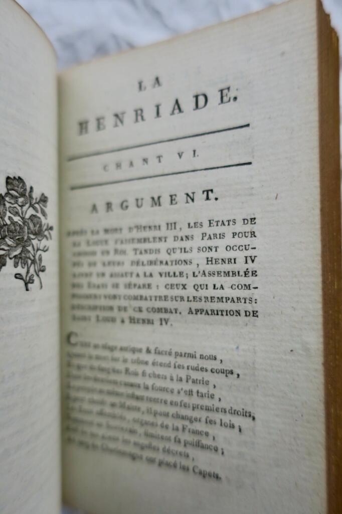 Voltaires poetische Erkundung von Henri IV