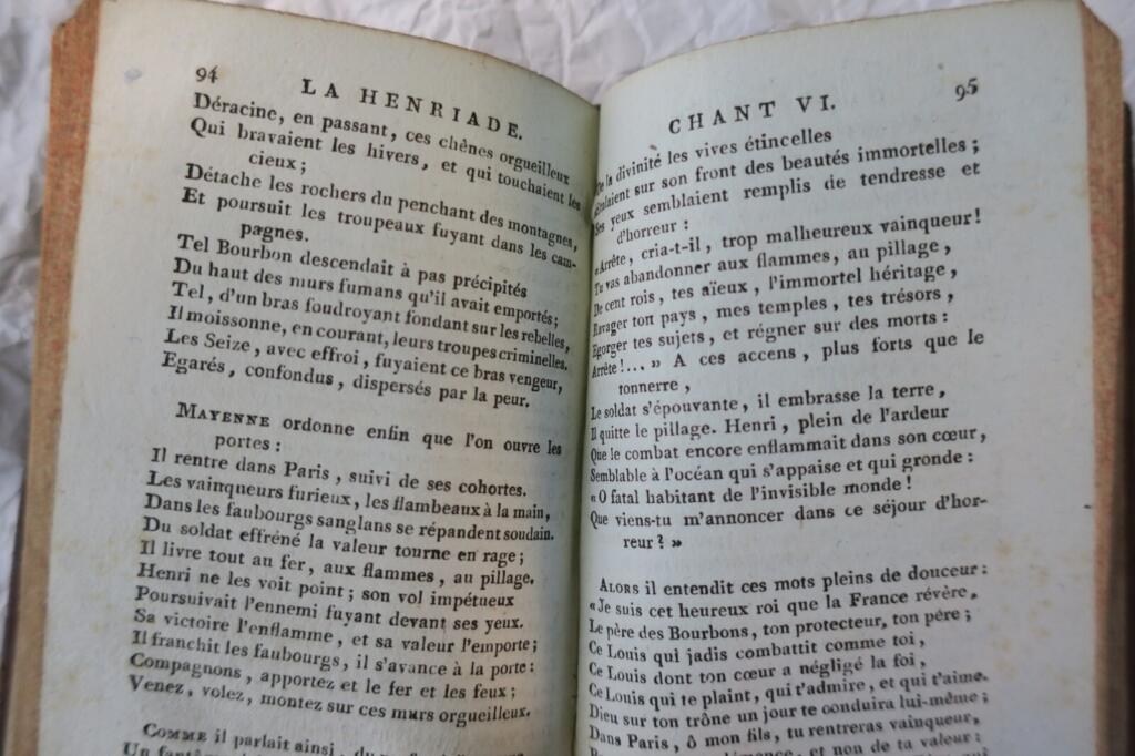 Voltaire La Henriade 1806