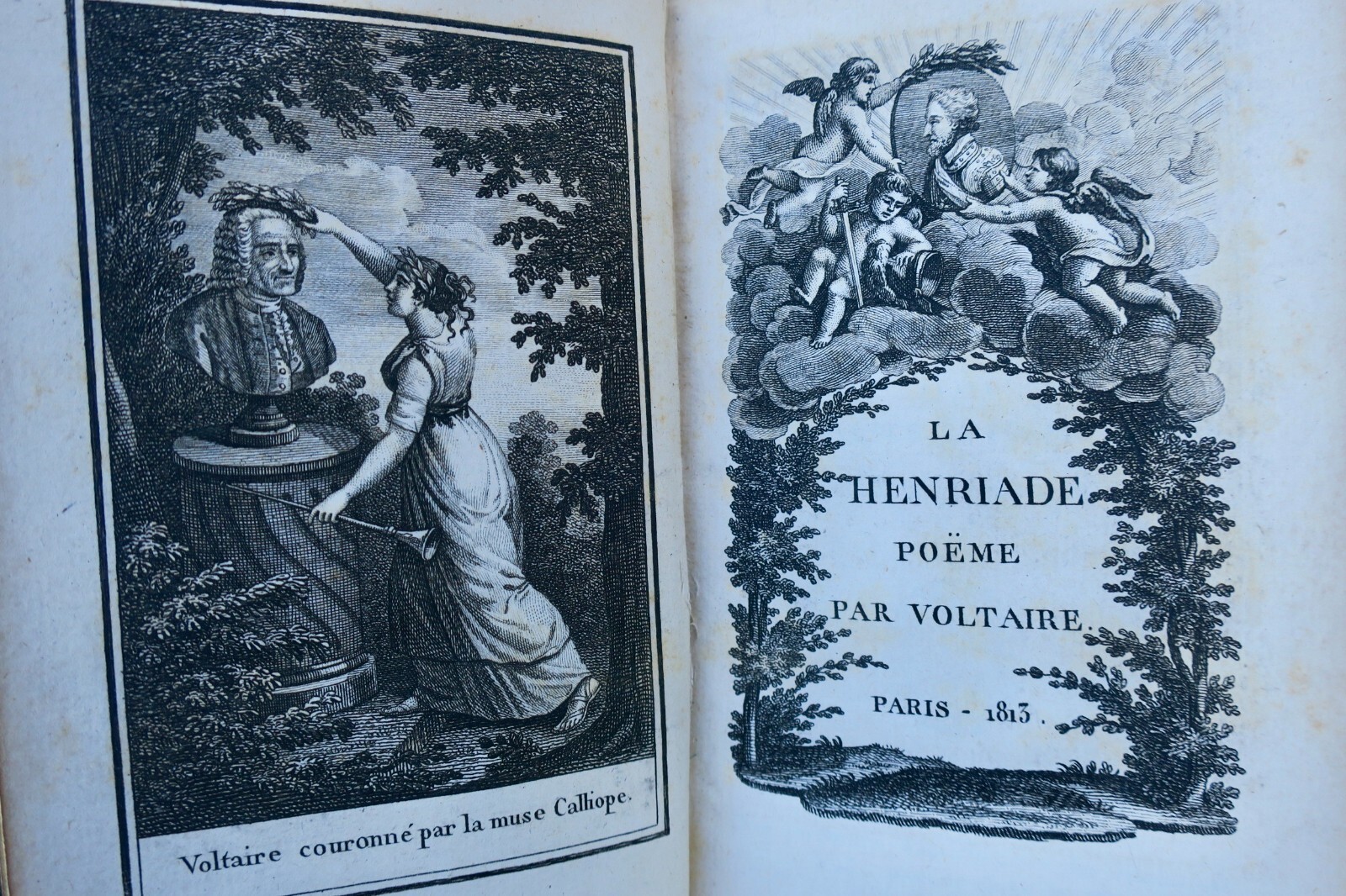 Voltaire L'Henriade. Poème 1813