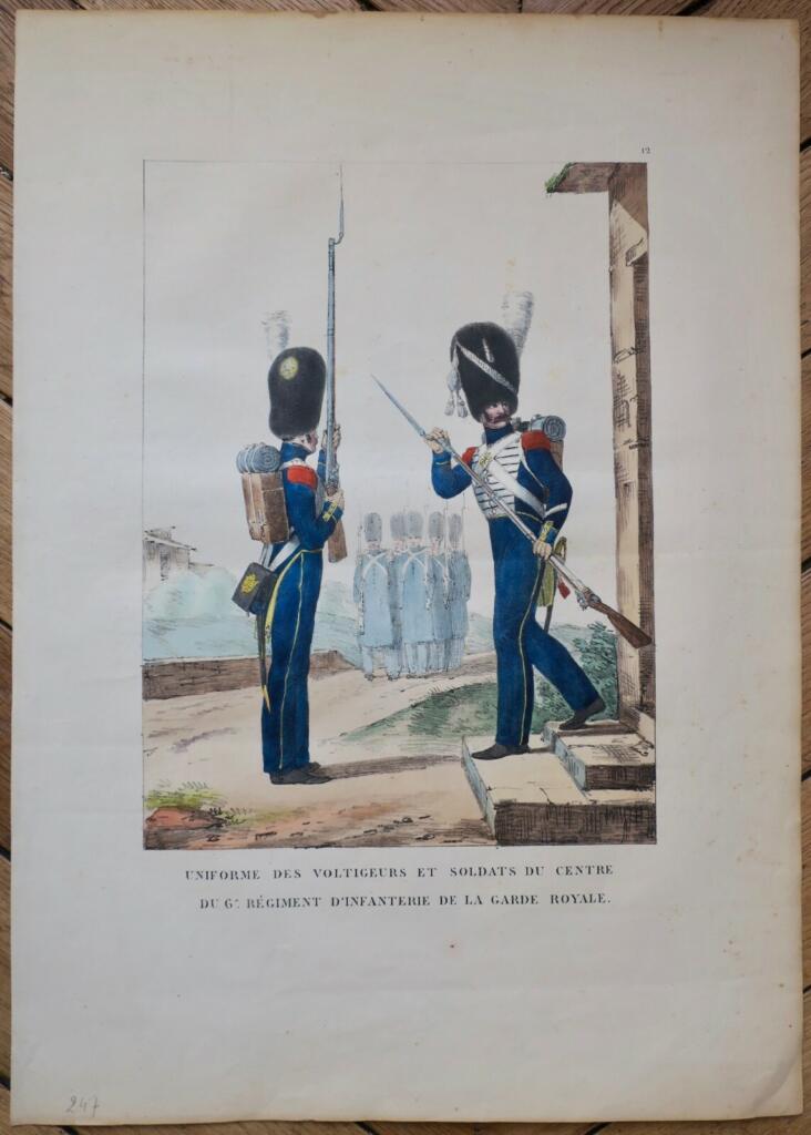 Royal Guard Light Infantry Uniforms