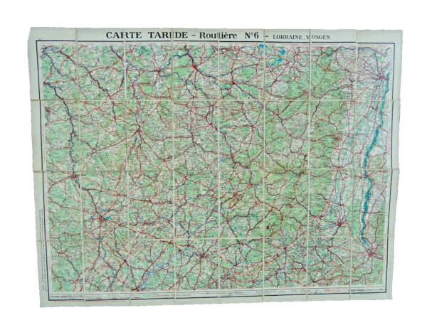 ロレーヌ・ヴォージュ地方道路地図第6号
