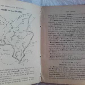 VOSGES PETITE GEOGRAPHIE METHODIQUE DES VOSGES