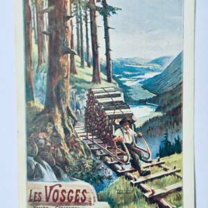 VOSGES VALLEE DE GERARDMER SCHLITTEUR HUGO ALESI
