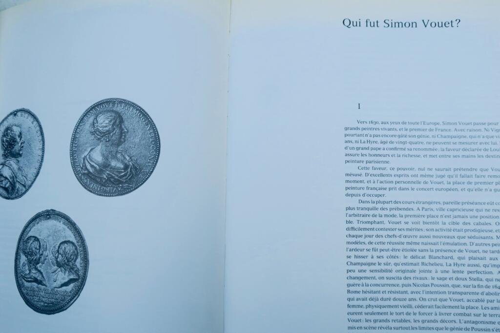 Katalog der Vouet-Ausstellung