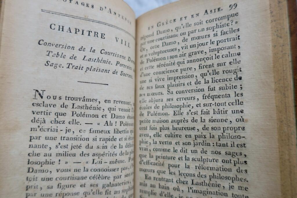 Voyages d&rsquo;Antenor en Grece et en Asie 1800