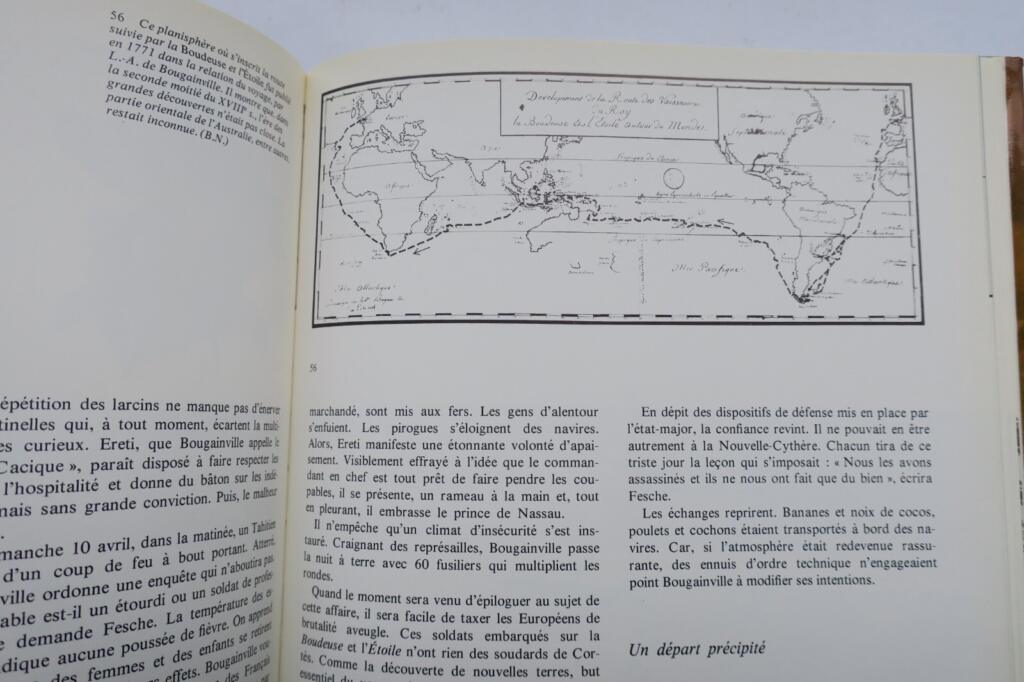 voyages de Bougainville. PACIFIQUE