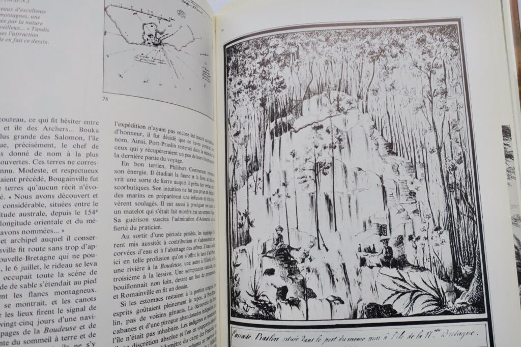 voyages de Bougainville. PACIFIQUE