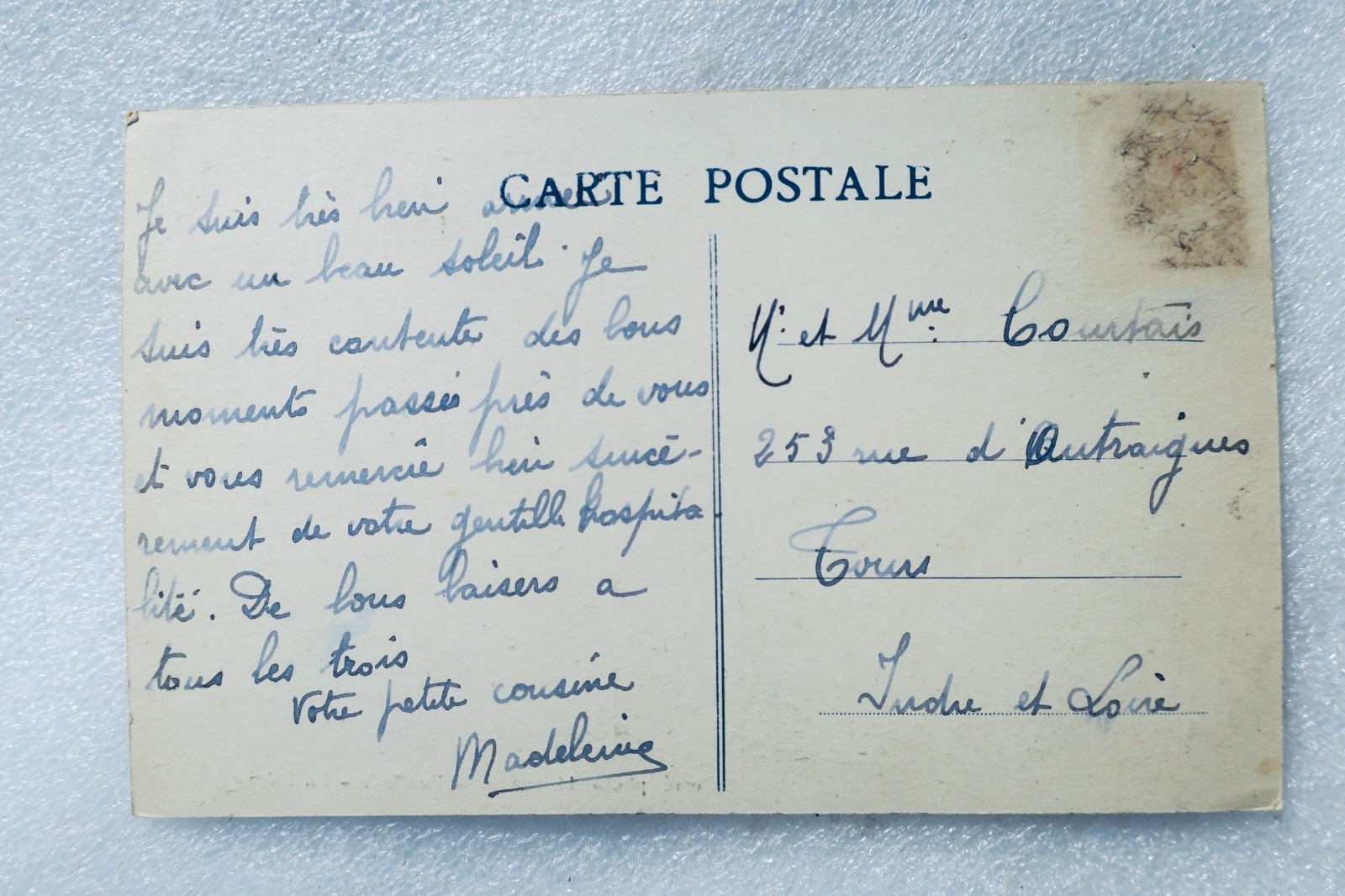 Vue prise de la route de Turbilly et Volandry - La Librairie Antique