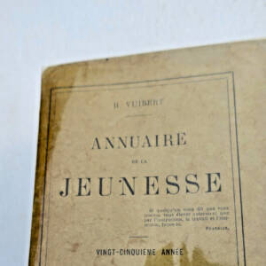 VUIBERT H. ANNUAIRE DE LA JEUNESSE 25ème année