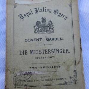 Wagner die Meistersinger Royal Italian Opera