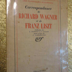 Korrespondenz zwischen Wagner und Liszt