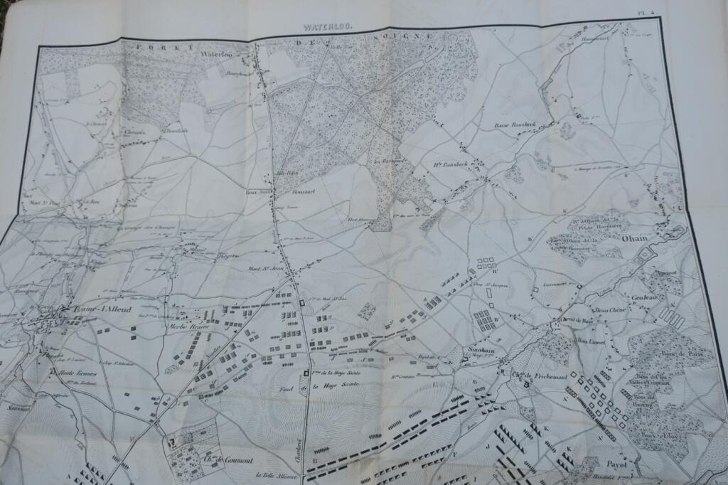 Waterloo Charras. Campagne de 1815 – Waterloo. – Atlas spécial