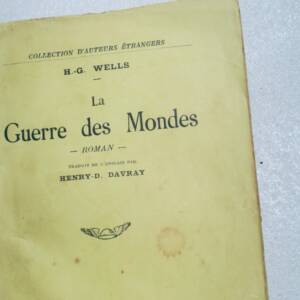 WELLS H.G. LA GUERRE DES MONDES 1935